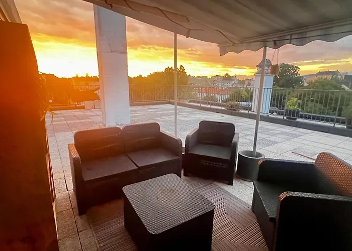 아파트 Rooftop Panoramique Avec Vue Sur Les Pyrenees 포